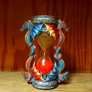 Dragon hour glass sand timer